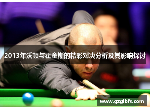 2013年沃顿与霍金斯的精彩对决分析及其影响探讨