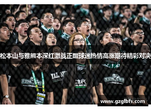 松本山与雅熊本深红激战正酣球迷热情高涨期待精彩对决